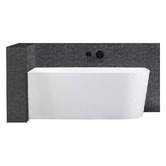 Fontaine Industries Harper Matte Acrylic Left Corner Bath