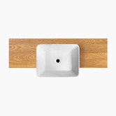 Fontaine Industries Beckham 480mm Ceramic Semi-Recessed Basin