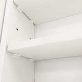 Fontaine Industries Orion Gloss White Wall Hung Bathroom Tallboy