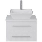 Fontaine Industries Chadwick 600mm Wall Hung Single Vanity