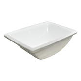Fontaine Industries Hudson 900mm Gloss White Wall Hung Single Vanity