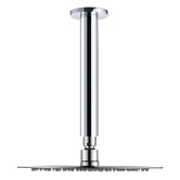 Fontaine Industries Rosa Round 250mm Ceiling Shower Arm &amp; Head