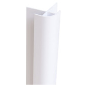 Fontaine Industries 2500mm White Shower Wall Panel External Trim