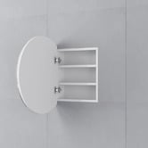 Fontaine Industries Recessed Wall-Mounted Mirror Bathroom Cabinet
