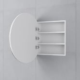 Fontaine Industries Recessed Wall-Mounted Mirror Bathroom Cabinet