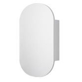 Fontaine Industries Pill Wall-Mounted Mirror Bathroom Cabinet
