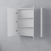 Fontaine Industries Shelini 900mm 2 Door Mirrored Shaving Cabinet