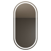 Fontaine Industries Rosella Ash 450mm Pill LED Mirrored Shaving Cabinet