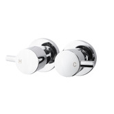 Fontaine Industries Rosa Retro-fit Short Twin Shower Bathroom Package