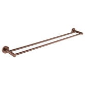 Fontaine Industries Rosa 750mm Brass Double Towel Rail