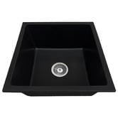 Fontaine Industries Ontario 410mm Single Granite Kitchen Sink