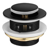 Fontaine Industries Rosa 40mm Brass Bath Pull-Out Pop-Up Waste with Overflow