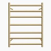 Fontaine Industries Seine 600 x 800mm 7 Bar Heated Towel Rail