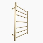 Fontaine Industries Seine 600 x 800mm 7 Bar Heated Towel Rail