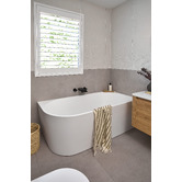 Fontaine Industries Harper Matte Acrylic Right Corner Bath