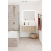 Fontaine Industries Rosa 250mm Short Twin Shower