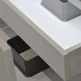 Fontaine Industries Joslin 1800mm Wall Hung Double Vanity with Stone Countertop