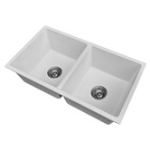 Fontaine Industries Ontario 780mm Double Granite Kitchen Sink