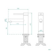 Fontaine Industries Rosa Basin Mixer