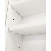 Fontaine Industries Alowa 1500mm Gloss White Arch Mirrored Shaving Cabinet