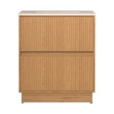 Fontaine Industries Stratford 750mm Natural Ash Woodgrain Freestanding Vanity