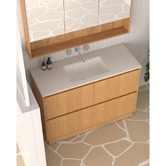 Fontaine Industries Stratford 1200mm Natural Ash Woodgrain Freestanding Vanity