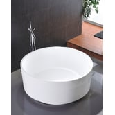 Fontaine Industries Cole 1380mm Round Acrylic Freestanding Bath