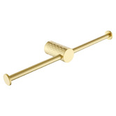 Fontaine Industries Broswin Brass Double Toilet Roll Holder