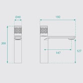 Fontaine Industries Broswin Basin Mixer