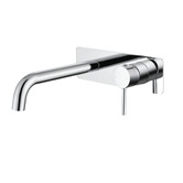 Fontaine Industries Rosa Backplate 200mm Bath/Basin Wall Mixer Set
