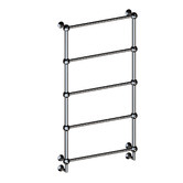 Hydrotherm Australia Hydrotherm B Series 5 Bar Heated Towel Rail