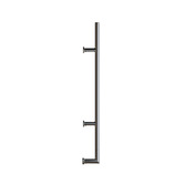 Hydrotherm Australia Hydrotherm H2 Series 8 Bar Heated Towel Rail