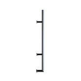 Hydrotherm Australia Hydrotherm H2 Series 8 Bar Heated Towel Rail