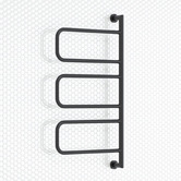 Hydrotherm Australia Hydrotherm 400 x 750mm 6 Bar Swivel Heated Towel Rail