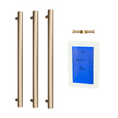 Hydrotherm Australia Winter Warmer Vertical Round Heated Towel Rail Package