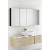 Forme Bathroom Collection Logan 1500mm Mirrored Shaving Cabinet
