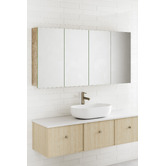 Forme Bathroom Collection Logan 1500mm Mirrored Shaving Cabinet