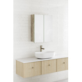 Forme Bathroom Collection Logan 600mm Mirrored Shaving Cabinet