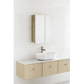 Forme Bathroom Collection Logan 600mm Mirrored Shaving Cabinet