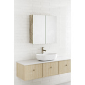Forme Bathroom Collection Logan 750mm Mirrored Shaving Cabinet