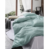 Violette Casa Sage Sadie Microfibre Quilt Cover Set