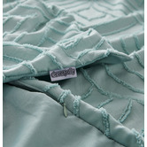 Violette Casa Sage Sadie Microfibre Quilt Cover Set