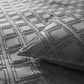 Violette Casa Smoke Sadie Microfibre Quilt Cover Set