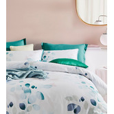 Violette Casa Botanical Cecile Microfibre Quilt Cover Set
