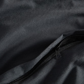 Violette Casa Black Brett Vintage Washed Microfibre Quilt Cover Set