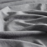 Violette Casa Grey Brett Vintage Washed Microfibre Quilt Cover Set