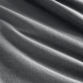 Violette Casa Grey Brett Vintage Washed Microfibre Quilt Cover Set