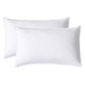 Violette Casa White Brett Vintage Washed Microfibre Quilt Cover Set