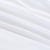 Violette Casa White Brett Vintage Washed Microfibre Quilt Cover Set