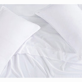 Violette Casa White Brett Vintage Washed Microfibre Quilt Cover Set